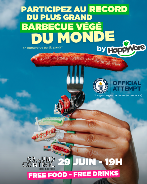 HappyVore veut décrocher le record du plus grand barbecue végétal du monde !