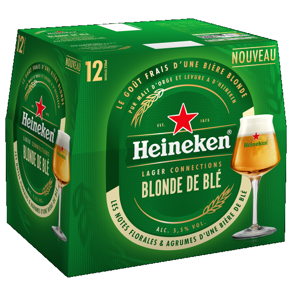 Heineken dévoile Blonde de Blé, une nouvelle bière blonde plus aromatique