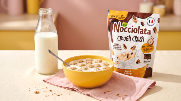 Nocciolata arrive au rayon céréales avec ses Crousti Crush