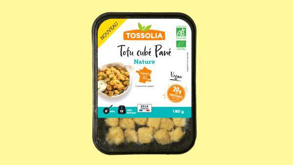 Tossolia rend le tofu plus croustillant avec ses nouveaux cubes panés