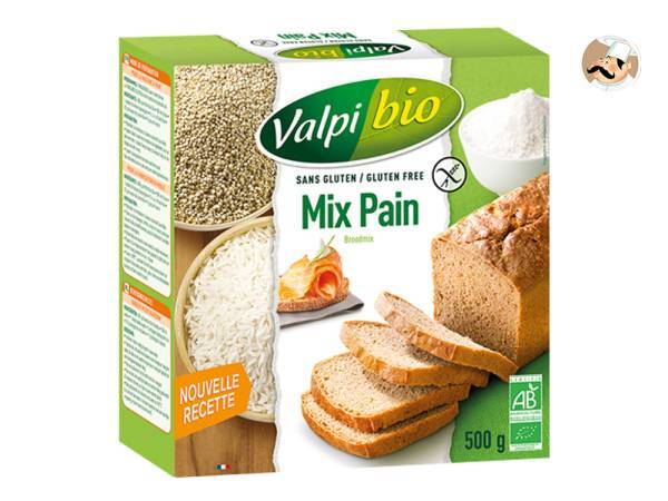 Créez votre pain sans gluten avec le Mix Pain Bio Valpibio !