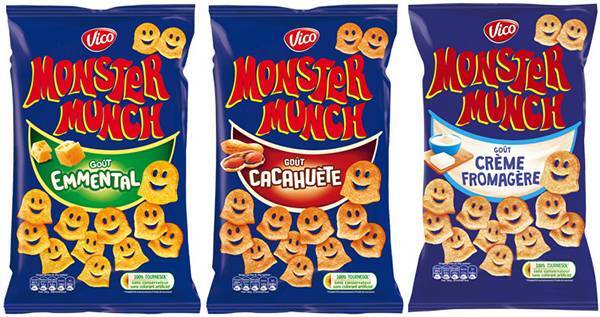 Les 3 nouveautés Monster Munch pour l'apéritif