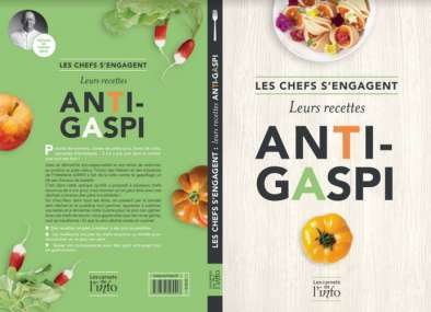 Les chefs de cuisine s'engagent et publient leur livre anti-gaspillage