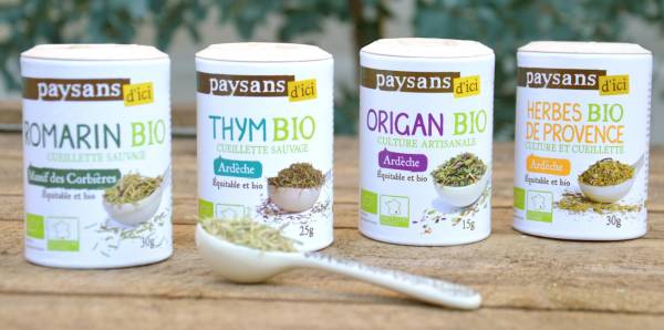 Relevez vos recettes avec la gamme d'herbes aromatiques Paysans d'ici