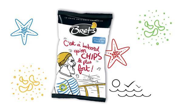Les saveurs de la Bretagne débarquent dans votre paquet de chips Bret's