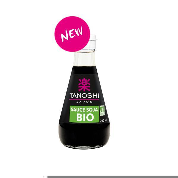 La sauce soja Tanoshi à déguster en version Bio