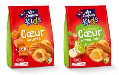 Deux nouvelles recettes de madeleines Ker Cadélac Kids
