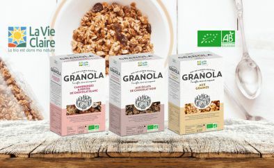 Les 3 nouveaux granolas bio et made in France de La Vie Claire
