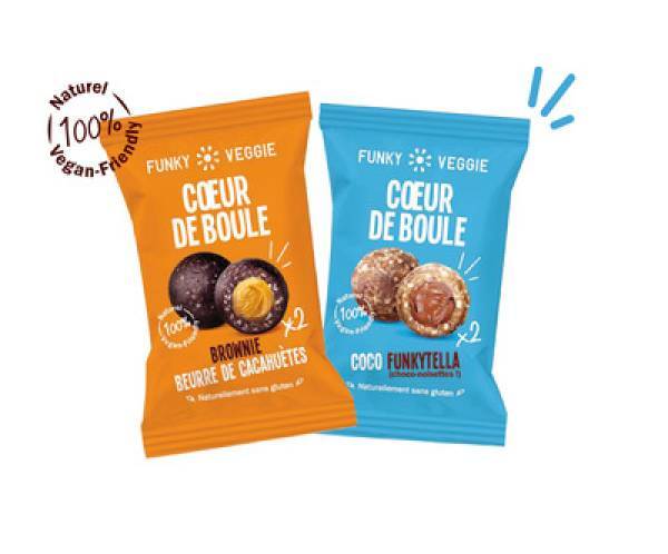 Les boules Funky Veggie pour des snacks gourmands