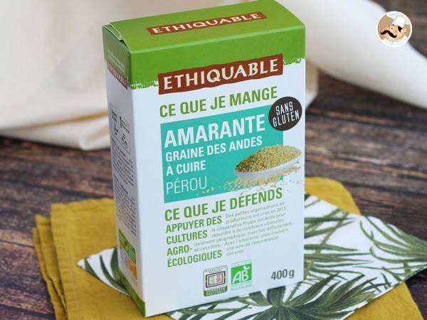 Les graines d'amarante à cuire signées Éthiquable