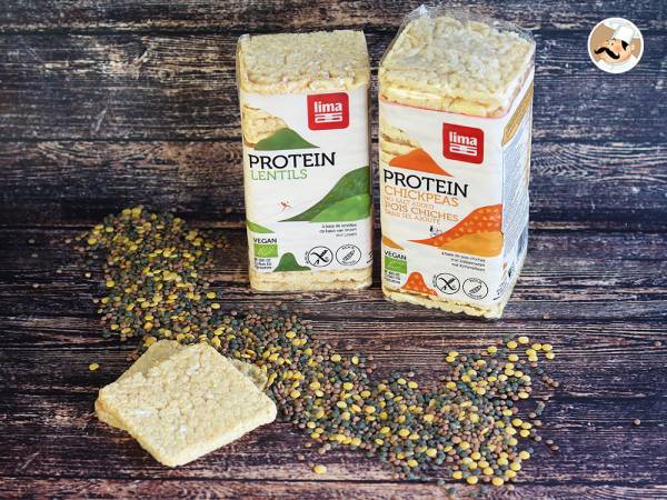 Galettes Protein Lentilles et Pois chiches de Lima