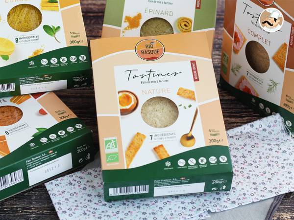 Les tostines de Bio Basque