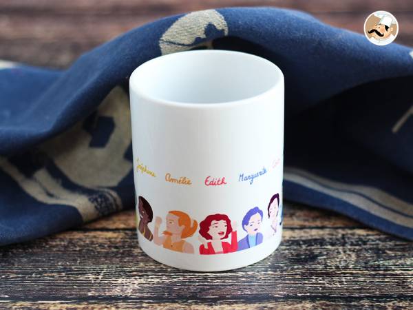 Les mugs qui rendent hommage aux grandes femmes par Topla