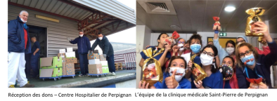 Cémoi offre 40 tonnes de réconfort aux professionnels de santé et de secours