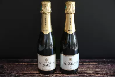 Les nouvelles bouteilles de Champagne Delamotte