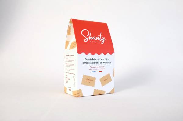 Shanty biscuits nous régale avec ses mini-biscuits pour l'apéritif