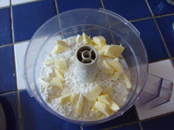 Pâte à tarte feuilletée expresse (aux petits suisses). - Préparation etape 1