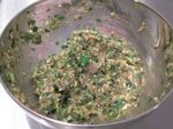 Rôti de Veau farci aux Champignons et aux Herbes - Préparation etape 1