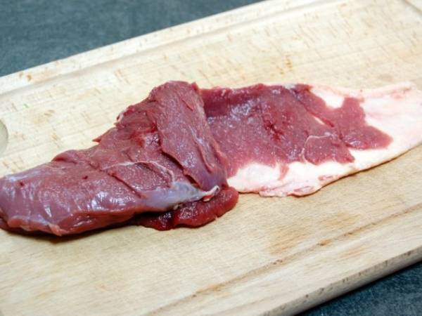 Tournedos de canard & ses pommes de terre à la cannelle - Préparation etape 1