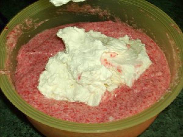 VERRINES DE MOUSSE A LA FRAISE - Préparation etape 4