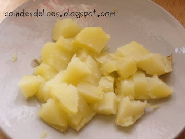 Croque Monsieur façon raclette - Préparation etape 6