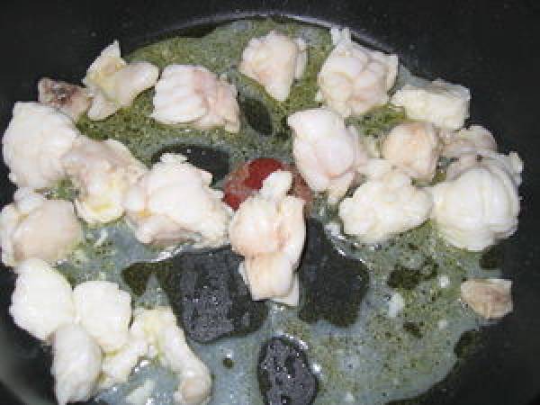 Lotte au vermouth - Préparation etape 2