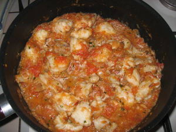 Lotte au vermouth - Préparation etape 7