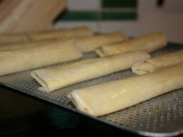 Cigares au miel et aux amandes - Préparation etape 6