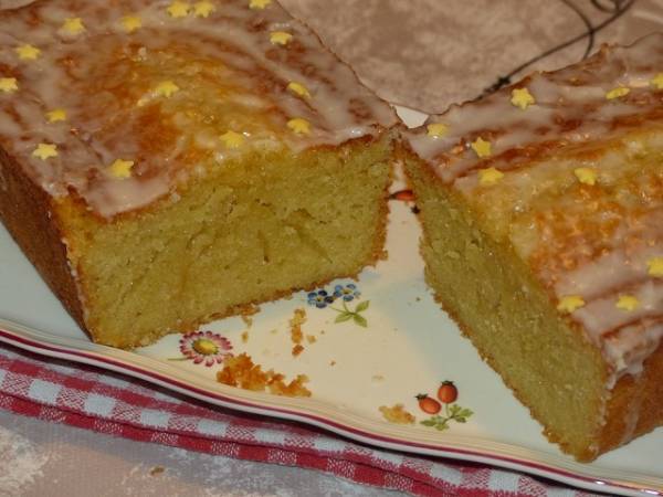 Cake au citron et amandes - Préparation etape 3