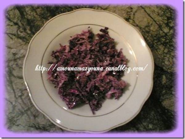 Salades marocaines - Préparation etape 4