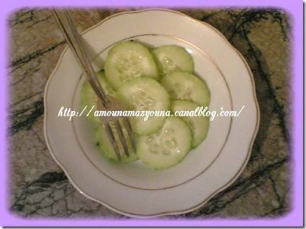 Salades marocaines - Préparation etape 6