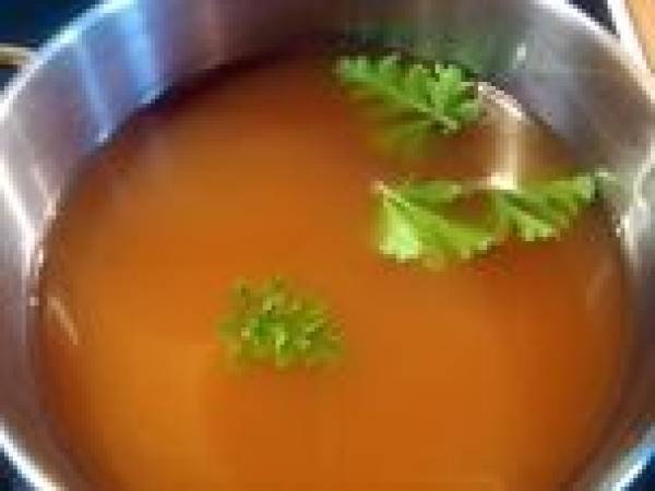 Punch aux pommes et géranium rosat. - Préparation etape 1