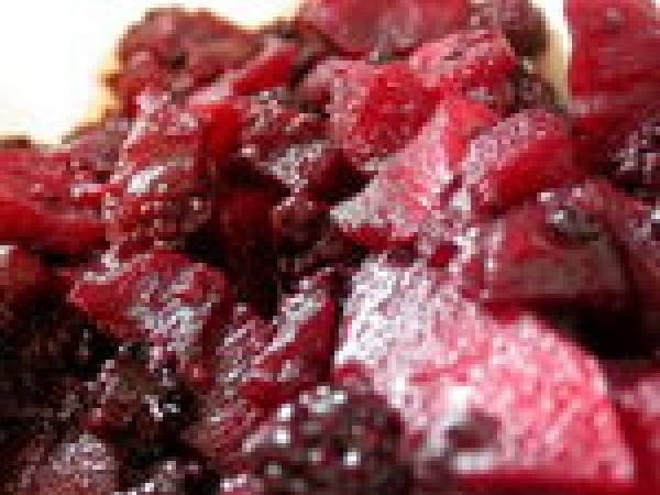 Crumble aux Pommes, Mûres, Bananes .... - Préparation etape 2