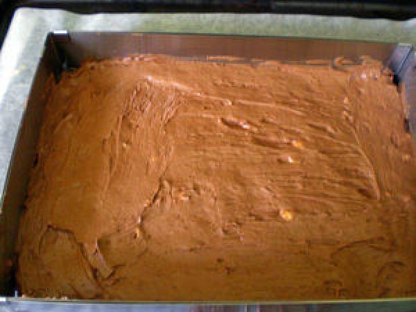 BROWNIES AUX ECLATS DE NOISETTES - Préparation etape 6