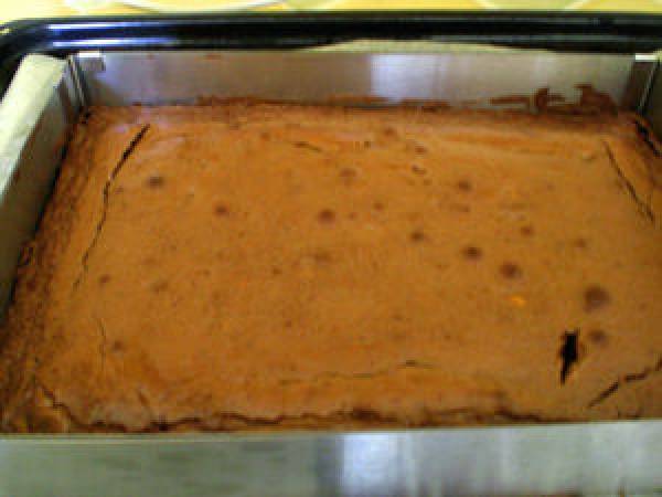 BROWNIES AUX ECLATS DE NOISETTES - Préparation etape 7