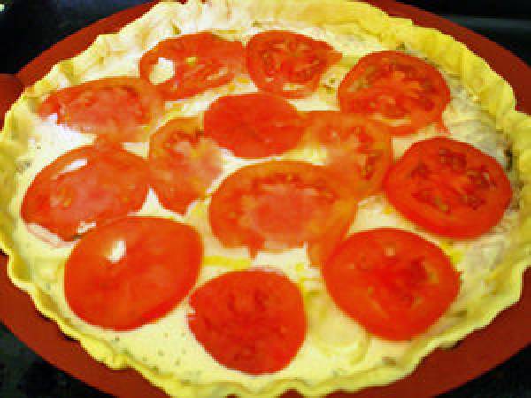 TARTE FEUILLETEE AU THON - Préparation etape 2