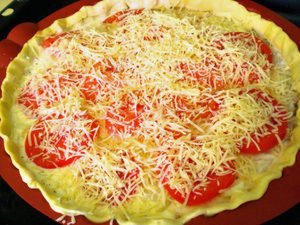 TARTE FEUILLETEE AU THON - Préparation etape 3