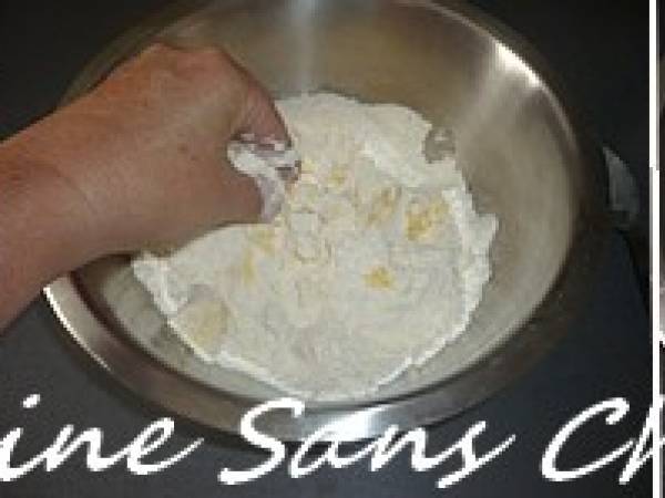 Tarte aux myrtilles - Préparation etape 3