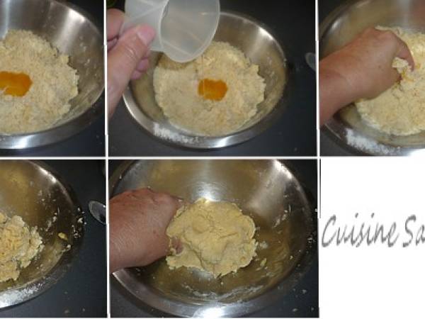 Tarte aux myrtilles - Préparation etape 4