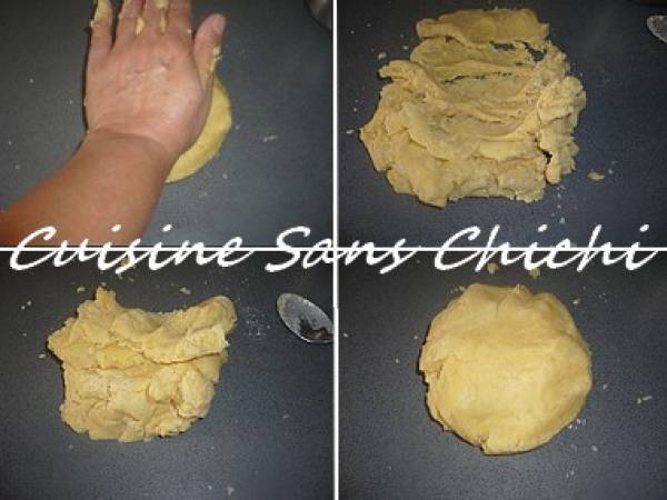 Tarte aux myrtilles - Préparation etape 5