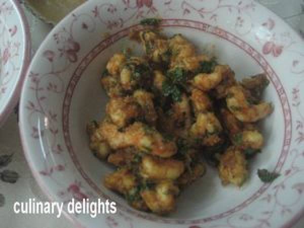 Mini Quiches aux crevettes et champinions - Préparation etape 3