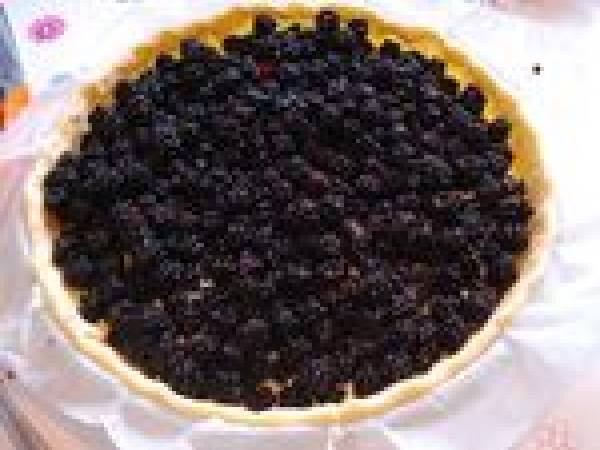 Tarte aux mûres - Préparation etape 2