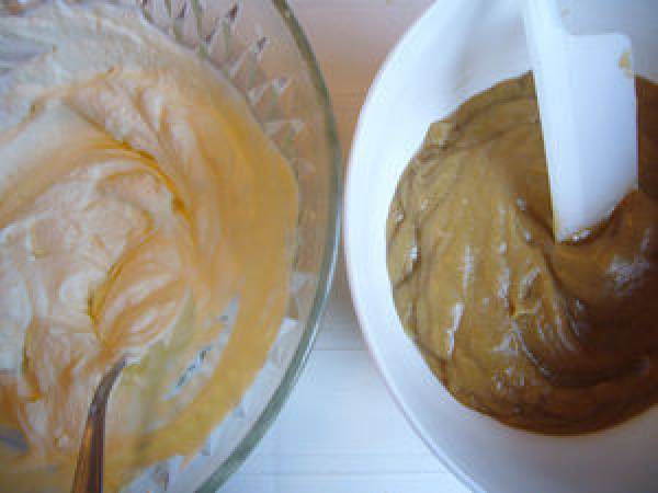 Parfait à la rhubarbe et coulis de framboise - Préparation etape 5