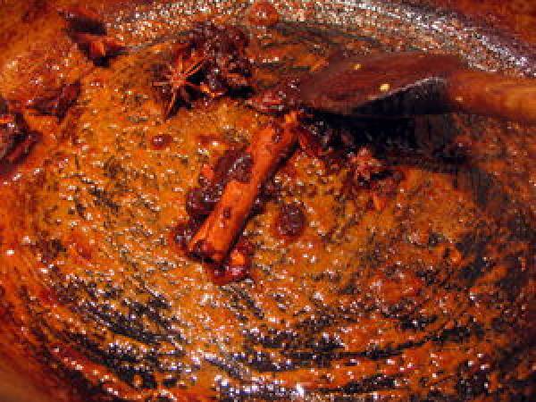 Extraordinaire pot au feu de porc et aubergines à l'orientale - Préparation etape 5