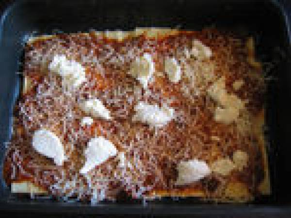 Lasagnes bolognaises à la brousse - Préparation etape 6