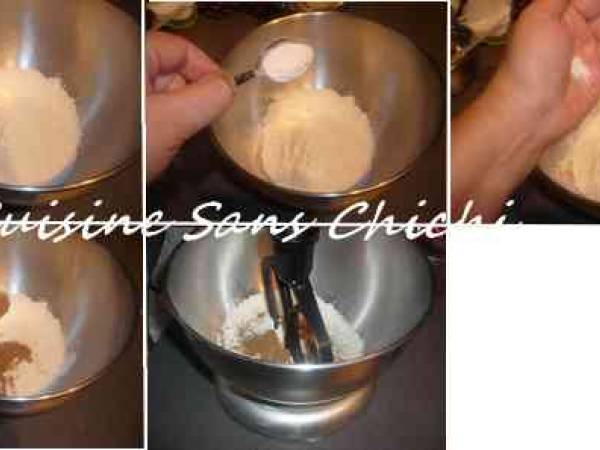 Roulé de pain d'épices, foie gras, confiture de figues. - Préparation etape 2