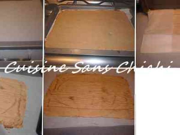 Roulé de pain d'épices, foie gras, confiture de figues. - Préparation etape 8