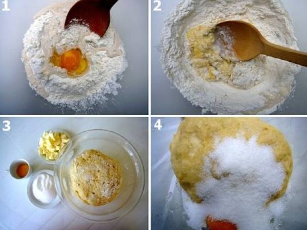 Panettone aux pépites de chocolat - Préparation etape 2