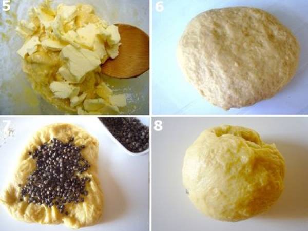 Panettone aux pépites de chocolat - Préparation etape 3