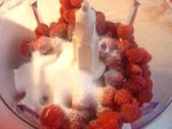 Gâteau mousse de Framboise - Préparation etape 6